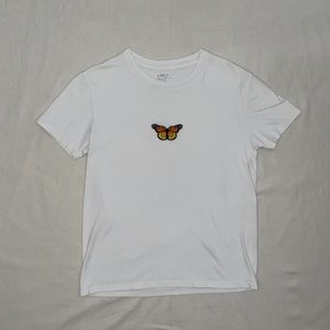 Brandy Melville Butterfly Tshirt